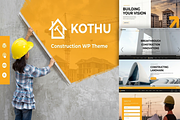 Kothu - Construction Wordpress Theme, a WordPress Template by ThemesRain (Thumbnail 1 of 3)