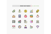 Icons of Money and Finance, an Outline Icon by robuart (Thumbnail 2 of 2)