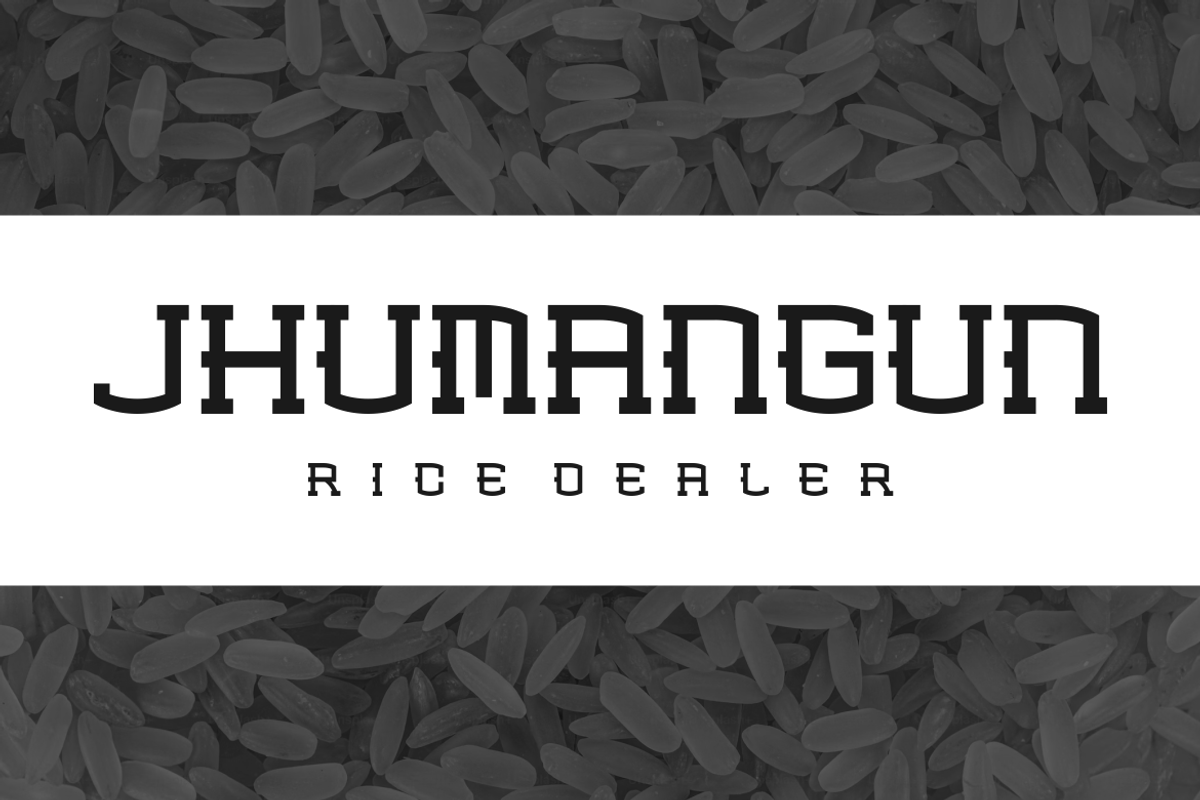 Jhunangin - Font, a Serif Font by artchiles_design (Photo 2 of 5)