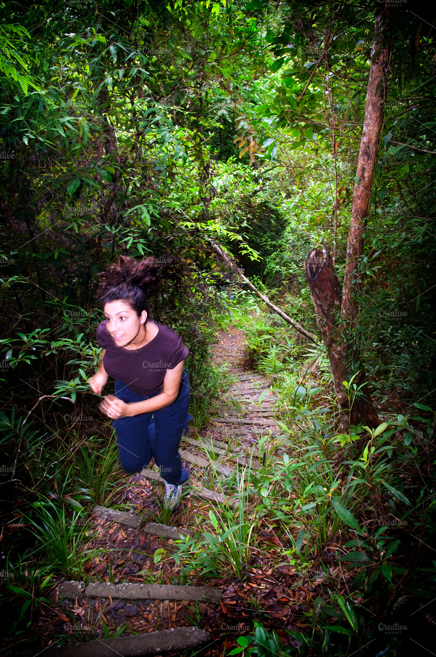 Woman Jungle Hiker, a Person Photo by THP Creative