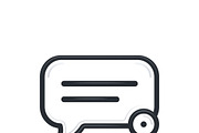 Vector Modern Mobile UI Icons, an Outline Icon by adenpinkstore (Thumbnail 11 of 14)
