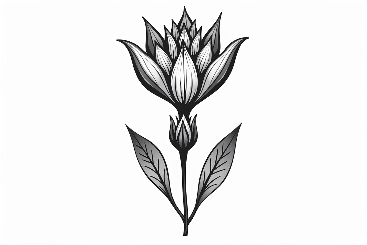 Black Floral Silhouette Set, an Illustration by balal (Photo 19 of 21)
