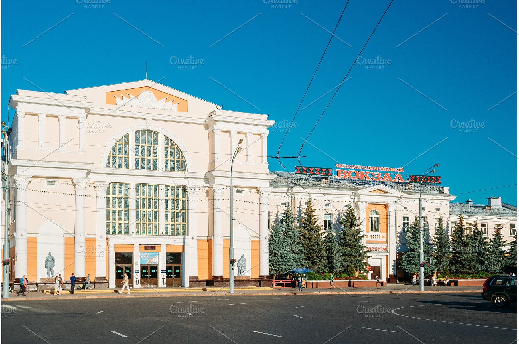 Gomel, Belarus. Railway Station, an Architecture Photo by Our Amazing World