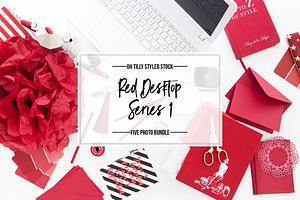 Red Romantic Styled Desktops