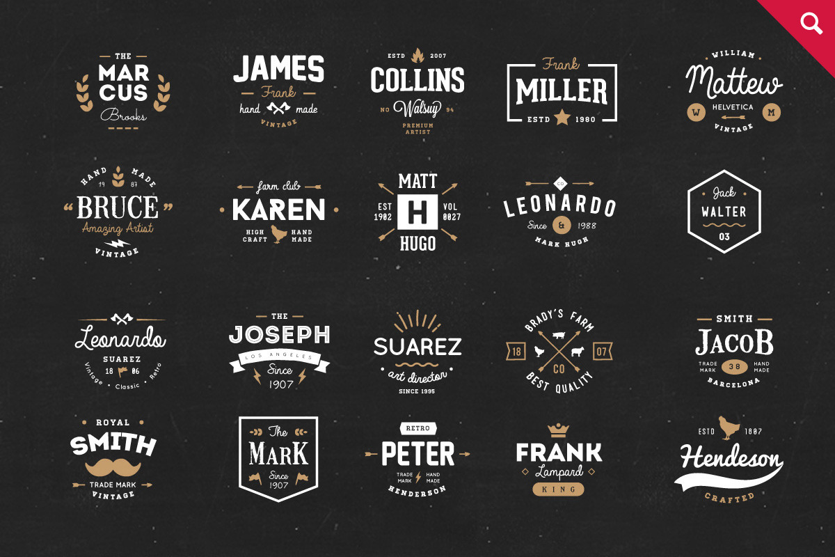 330 Logos Bundle - 88% off, a Branding & Logo Template by vuuuds (Photo 2 of 4)