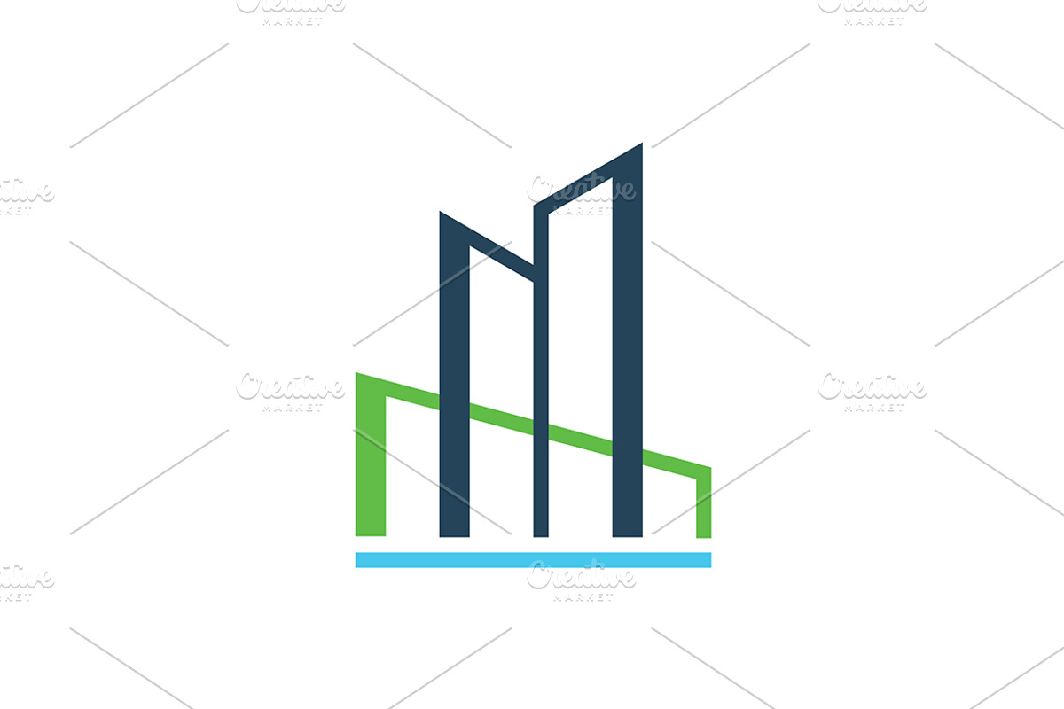 20 Logo Building Template Bundle, a Branding & Logo Template by Acongraphic (Photo 12 of 21)