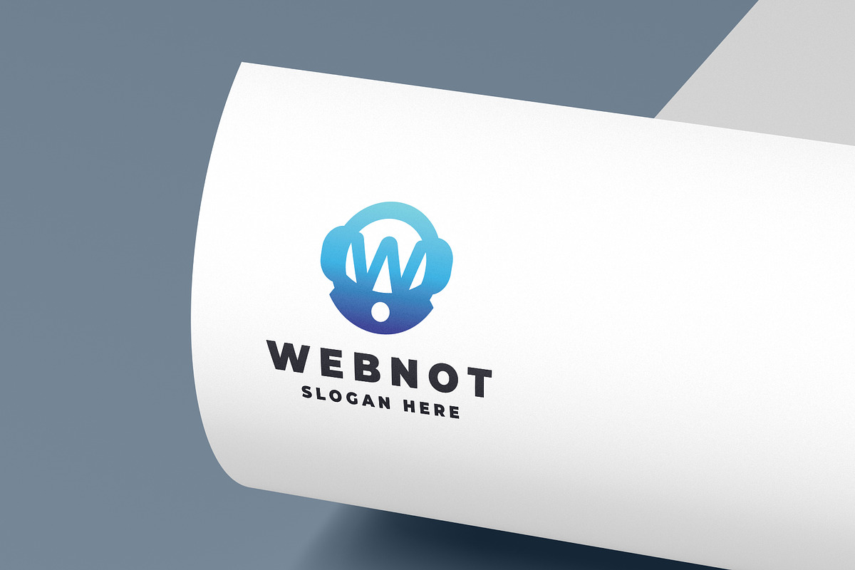 Modern W Letter Logo - Web & Digital, a Branding & Logo Template by Design_Planet (Photo 1 of 2)