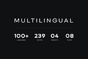 BROOKLYN - Minimalist Font Family, a Sans Serif Font by Designova® (Thumbnail 5 of 12)