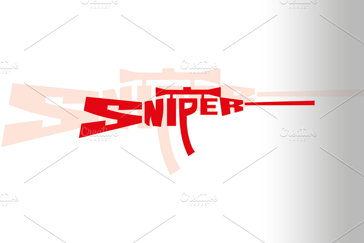 Sniper Vector Logo Design, a Templates & Theme by Design4u_786 (Photo 5 of 8)