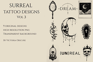 Surreal Tattoo Designs Vol 3