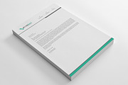 Letterhead Pad & Free Business Card, a Stationery Template by Rongmistiry (Thumbnail 3 of 9)