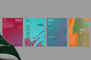 Flyer template A4 Marble Abstract, a Flyer Template by Zebra-Finch (Thumbnail 2 of 2)