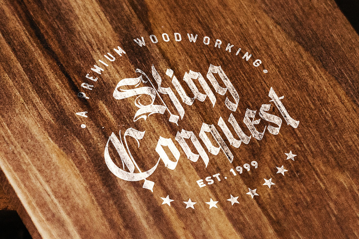 Kingston Williams - Blackletter Font, a Blackletter Font by StringLabs (Photo 6 of 8)