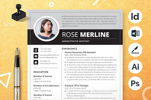 Administrative Resume Word Template