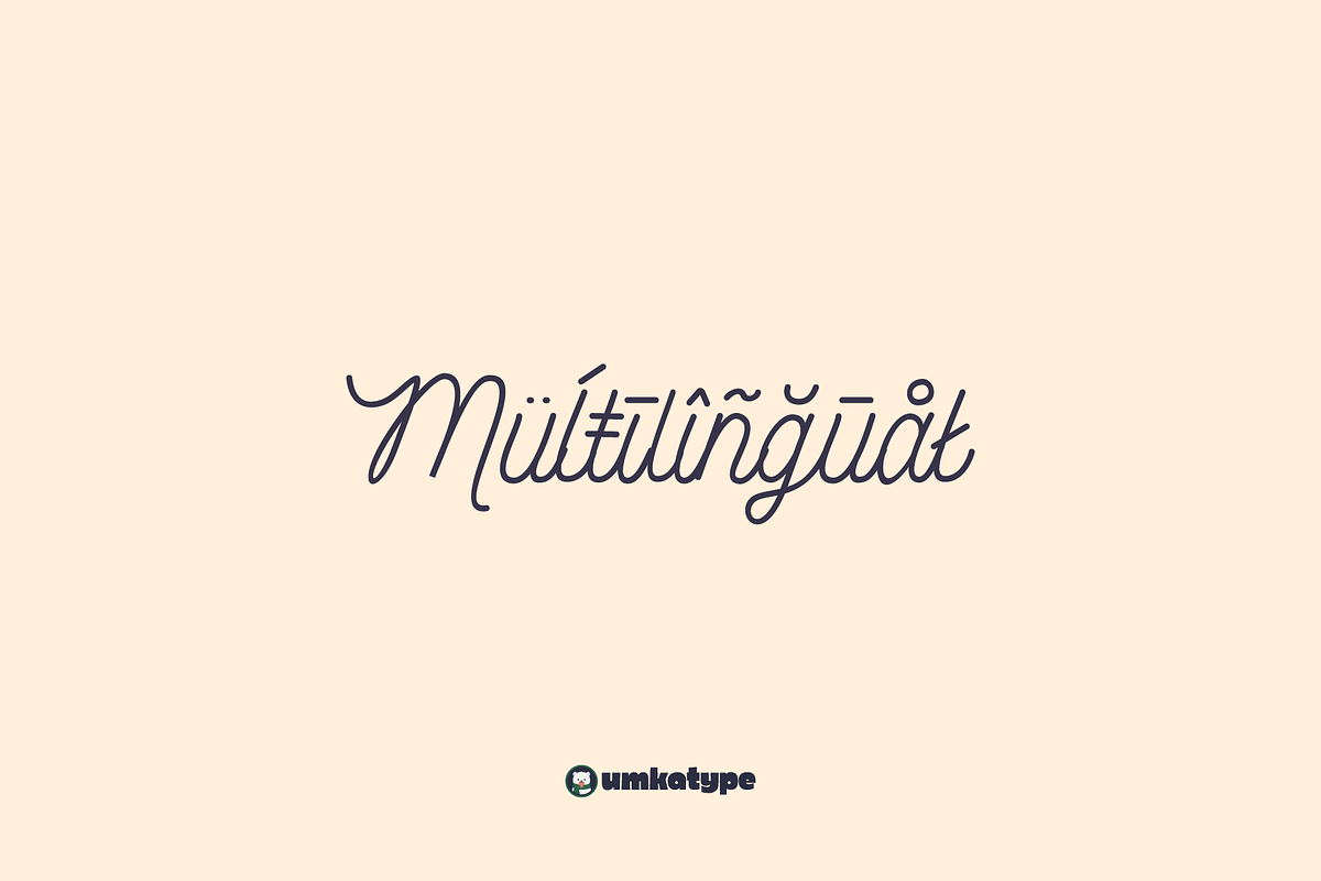Harmonie Cursive Display Font, a Script Font by alpercakici (Photo 2 of 10)