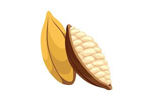 Realistic chocolate, white chocolate, a Food Illustration by the8monkey