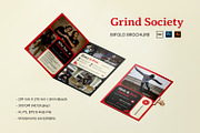 Grind Society - Bifold Brochure, a Brochure Template by StreaksideStd (Thumbnail 1 of 3)