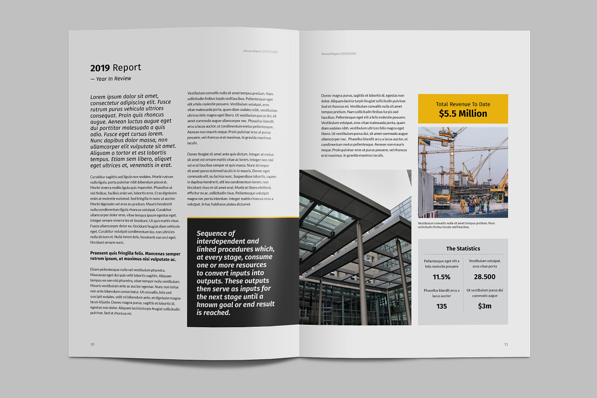 Kreatype Annual Report, a Brochure Template by Kreatype Studio (Photo 7 of 16)