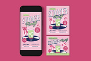 Summer Party Flyer, a Flyer Template by graphicook (Thumbnail 3 of 3)