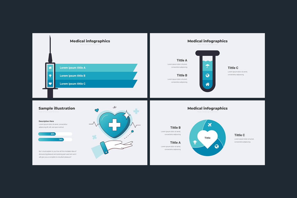 Medical Business PowerPoint, a Presentation Template by Presentation Templates (Photo 5 of 6)