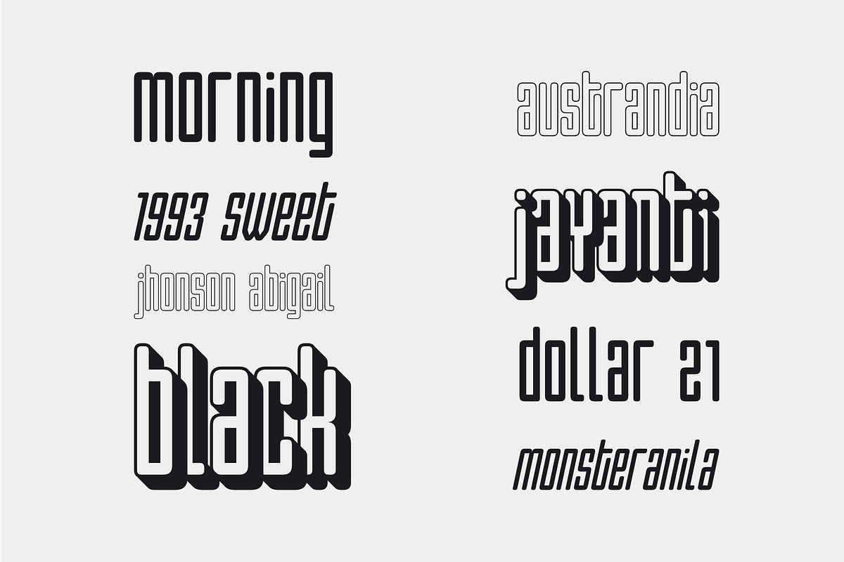 Gridpact, a Sans Serif Font by ahweproject (Photo 3 of 17)