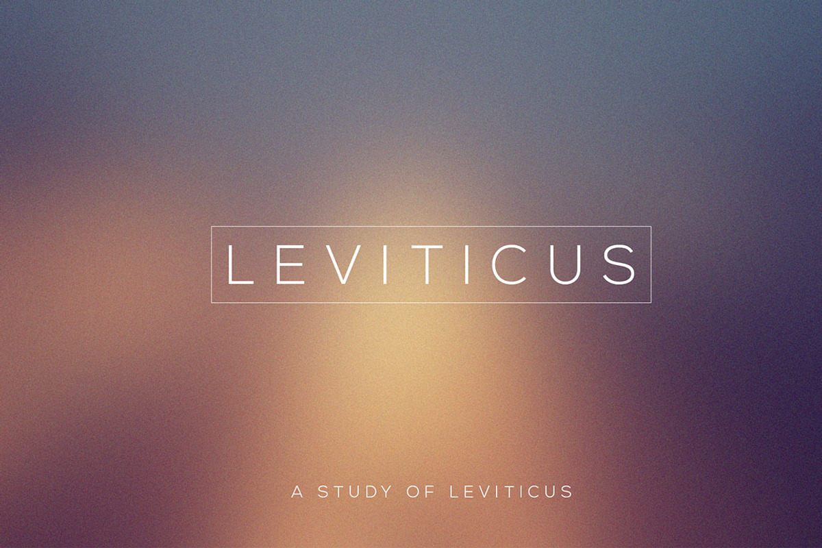 Leviticus Sermon Title, a Presentation Template by Team Alabaster (Photo 1 of 3)