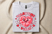 Valentine Vibes Png, Valentine’s Day, an Illustration by SinaCreation (Thumbnail 2 of 11)