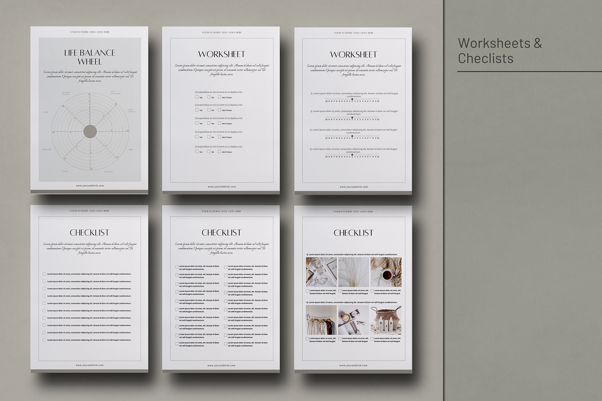 eCourse Workbook Creator CANVA, a Magazine Template by 3.14&Co (Photo 11 of 18)