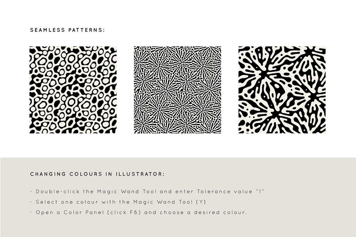 Splash Seamless Patterns Set, a Pattern Graphic by Curly_Pat (Photo 3 of 4)