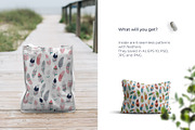 Feathers. Patterns, a Pattern Graphic by helgascandinavus (Thumbnail 2 of 6)