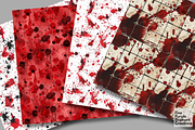 True Crime Detective Blood Halloween, a Pattern Graphic by Fine Purple Elephant (Thumbnail 3 of 5)