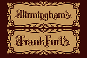 Belion Radego | Victorian Typeface, a Blackletter Font by Denustudios (Thumbnail 6 of 12)