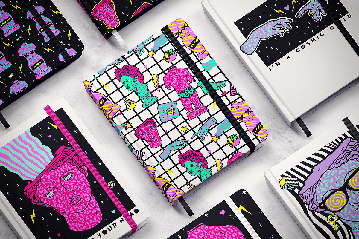 Acid Psychedelic Ancient Aesthetic, an Illustration by Martyshova (Photo 7 of 10)