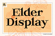 Elder, a Serif Font by kenjiboy (Thumbnail 1 of 4)
