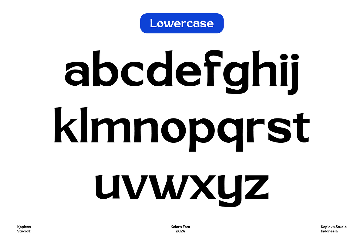 Kolors Modern Aesthetic Font, a Font by Koplexs Studio (Photo 9 of 12)