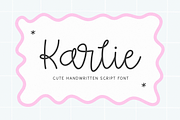Karlie | Cute Script Font, a Script Font by KA Designs (Thumbnail 12 of 12)