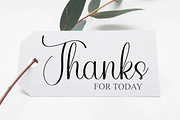 Simple Calligraphy, a Handwritten Font by InermediaSTUDIO (Thumbnail 7 of 7)