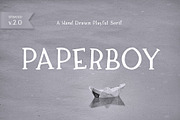 Paperboy | A Hand Drawn Serif, a Serif Font by Ayca Atalay (Thumbnail 1 of 8)
