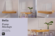 Poster Frame Mockups BELLA, a Print Template by Bonumo (Thumbnail 1 of 11)
