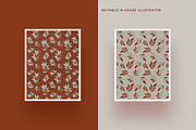 Botanical Seamless Patterns V2, a Pattern Graphic by PixelHive Pro (Thumbnail 11 of 17)