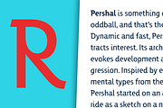 Pershal, a Sans Serif Font by insigne (Thumbnail 4 of 5)