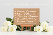 Romantic Sunny Modern Handwritten, a Script Font by stylishtype.co (Thumbnail 2 of 10)