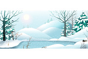 Winter Joy - Animals in Forest, an Animal Illustration by Popmarleo Shop (Thumbnail 9 of 13)
