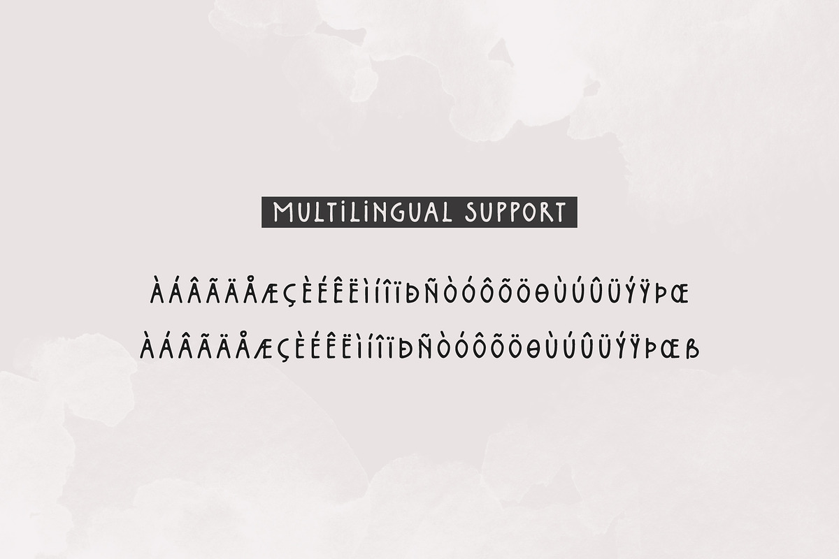 Northlands | Hand Drawn Font preview 8