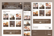 Beauty Spa & Wellness Website, an UI Kit Template by peterdraw (Thumbnail 4 of 7)