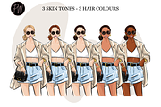 Fashion Girl 58 clipart png, an Illustration by Parinaz Wadia Design (Thumbnail 5 of 10)