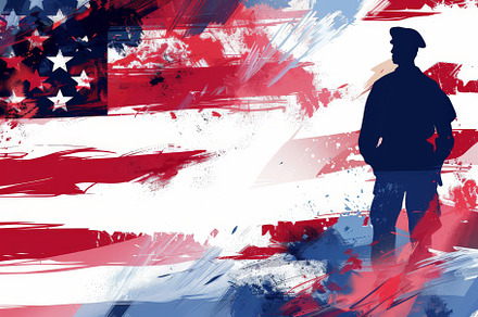Memorial Day concept for American Fl, a Background Photo by Pixeness