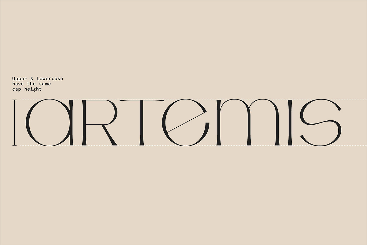 Artemis – Semi-serif Unique Typeface, a Serif Font by Studio Aurora (Photo 9 of 11)