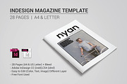 Indesign Magazine Template, a Magazine Template by banks (Thumbnail 1 of 5)