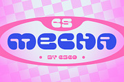 CS Mecha – Y2K Font, a Sans Serif Font by Craft Supply Co. (Thumbnail 1 of 8)